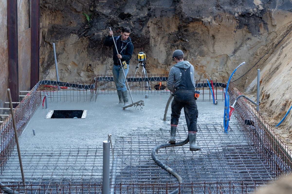 Project Bussum | Storten betonvloer en kelder | Bull Betonwerken